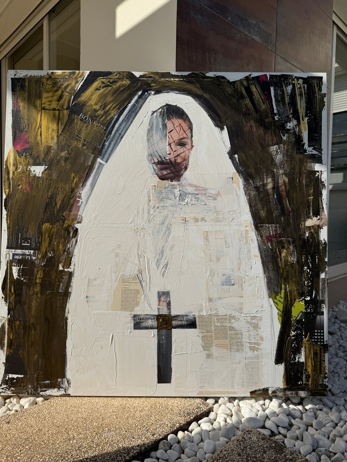 “Los Pobres y Desdichados”( acrílico )