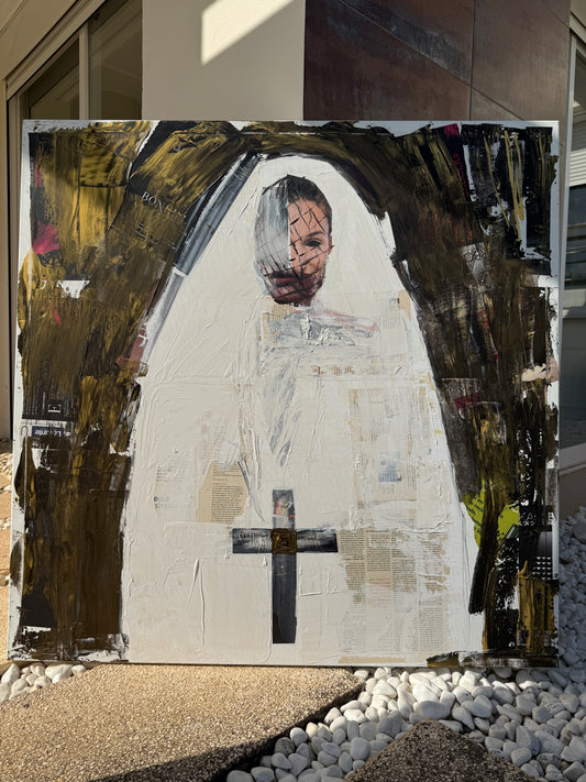 “Los Pobres y Desdichados”( acrílico )