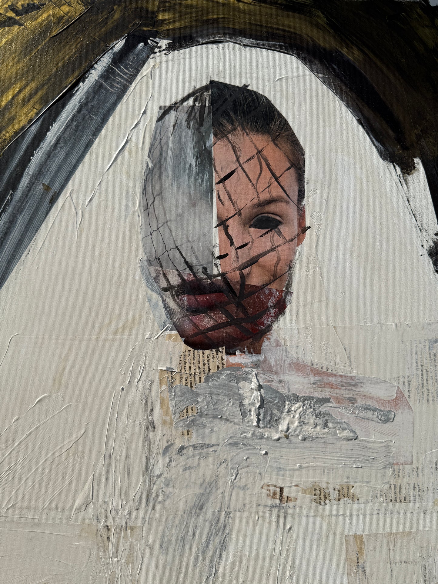 “Los Pobres y Desdichados”( acrílico )